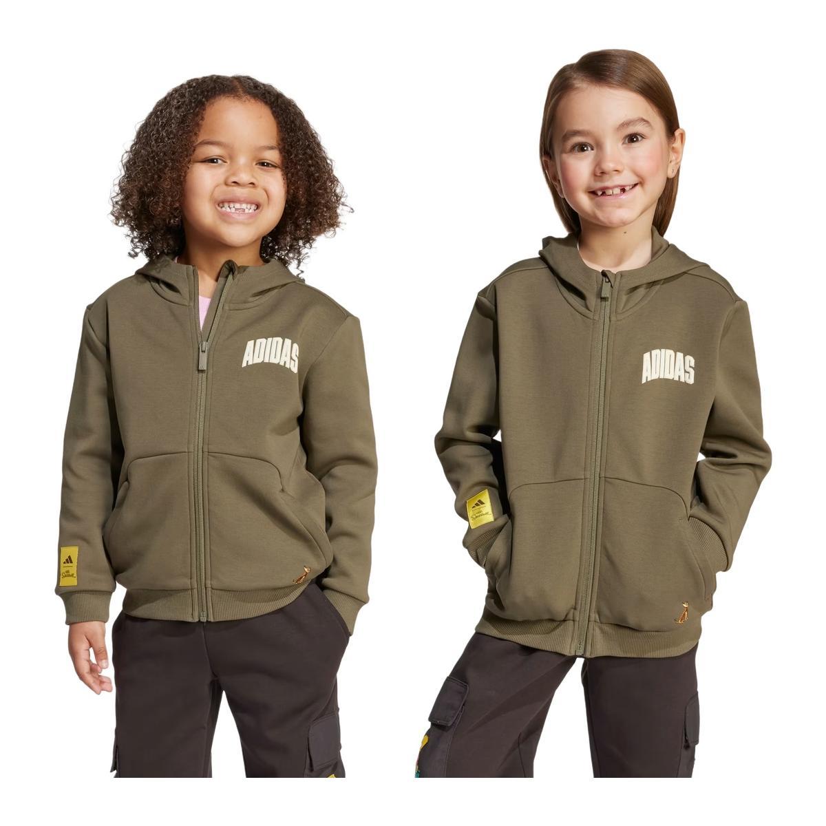 Adidas Giacca Felpa con Zip Bart Simpson Bambini