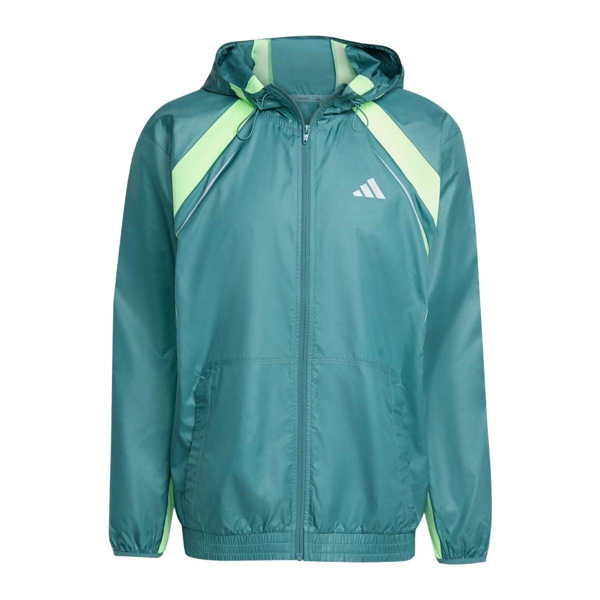 Adidas Giacca Antivento Tech Apparel Uomo Running