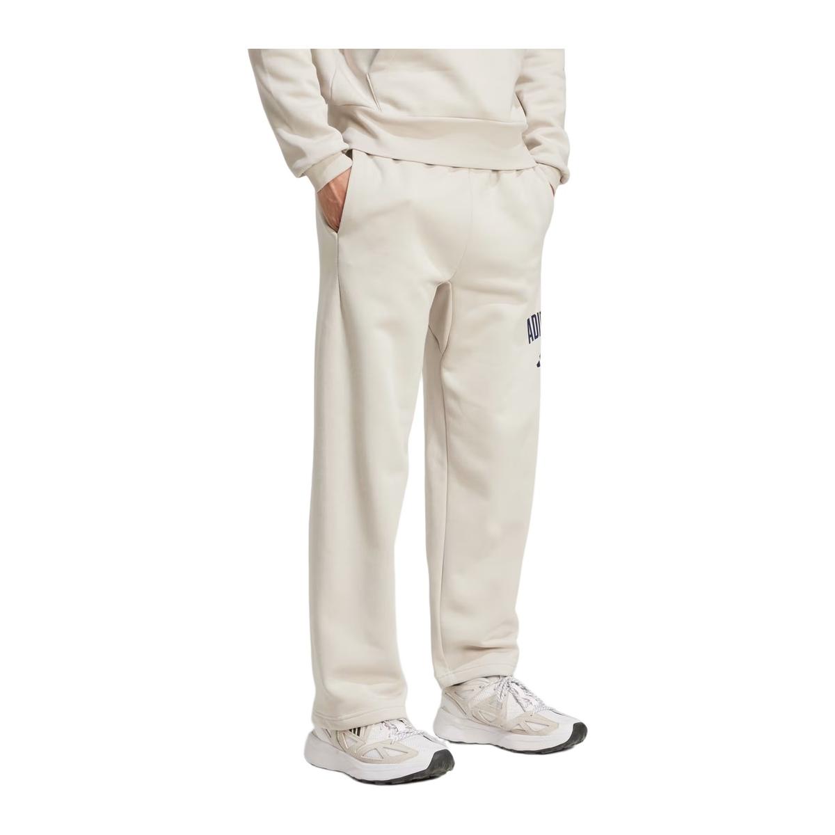 Adidas Pantaloni in Fleece con Vita Regolabile