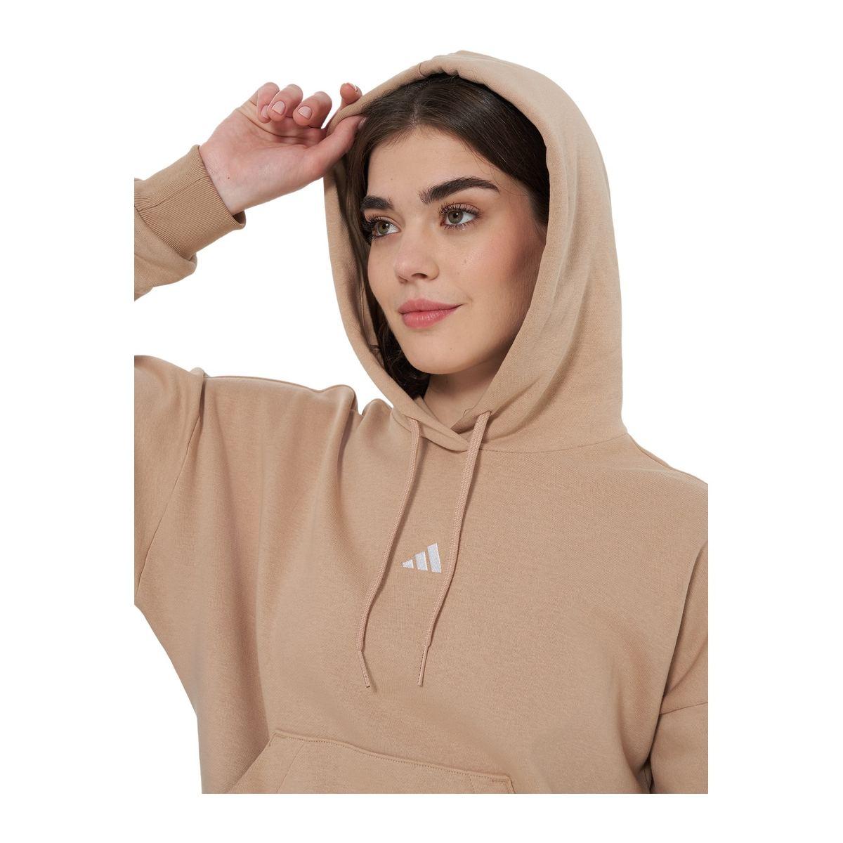 Adidas Essentials Felpa con Cappuccio Donna