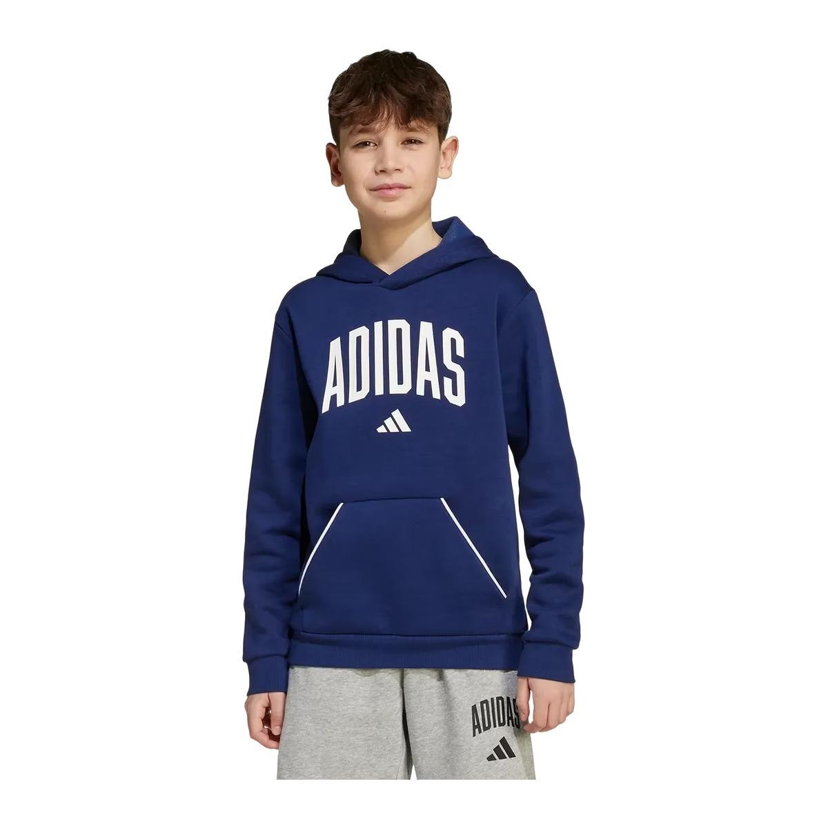 Adidas Felpa con Cappuccio Bambini