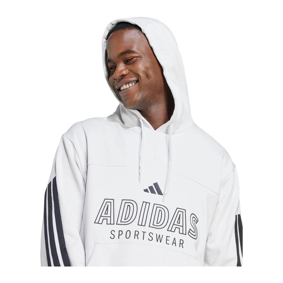 Adidas Tiro Felpa con Cappuccio 3-Stripes Uomo