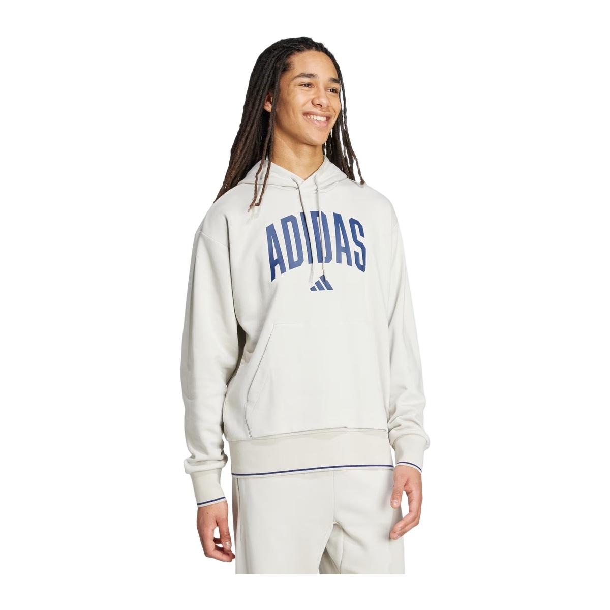 Adidas M Collegiate Hoodie Uomo Tempo Libero