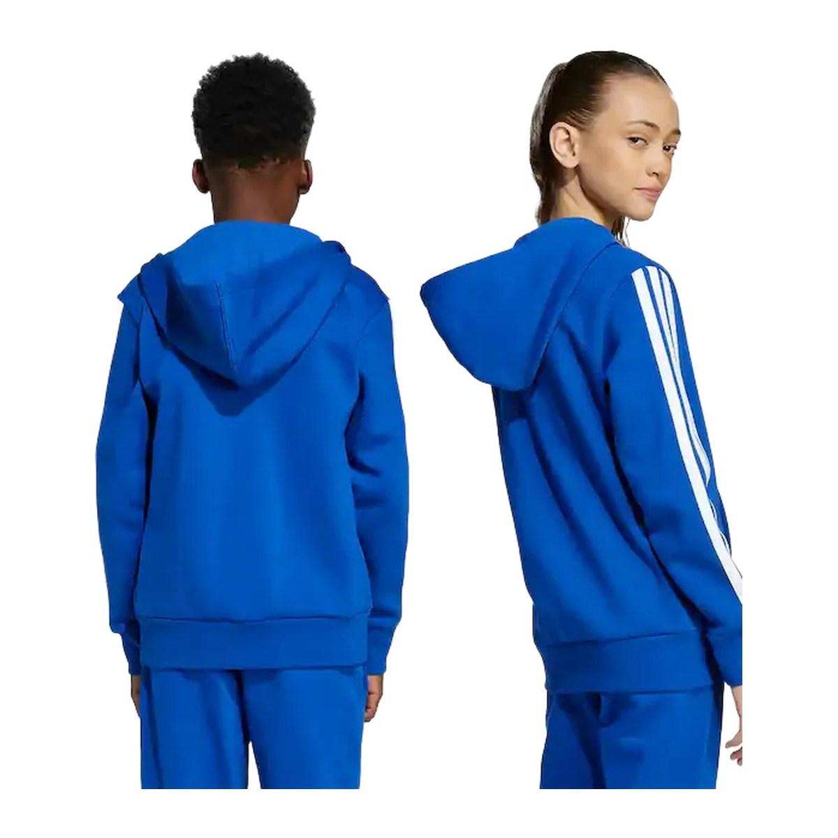 Adidas Giacca Felpa con Cappuccio Full Zip Bambini