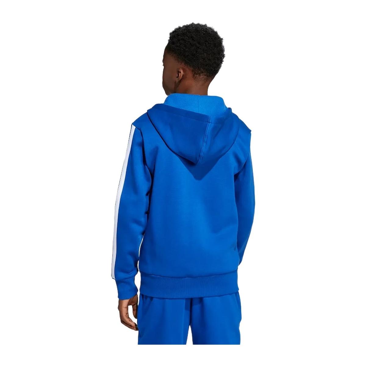 Adidas Giacca Felpa con Cappuccio Full Zip Bambini