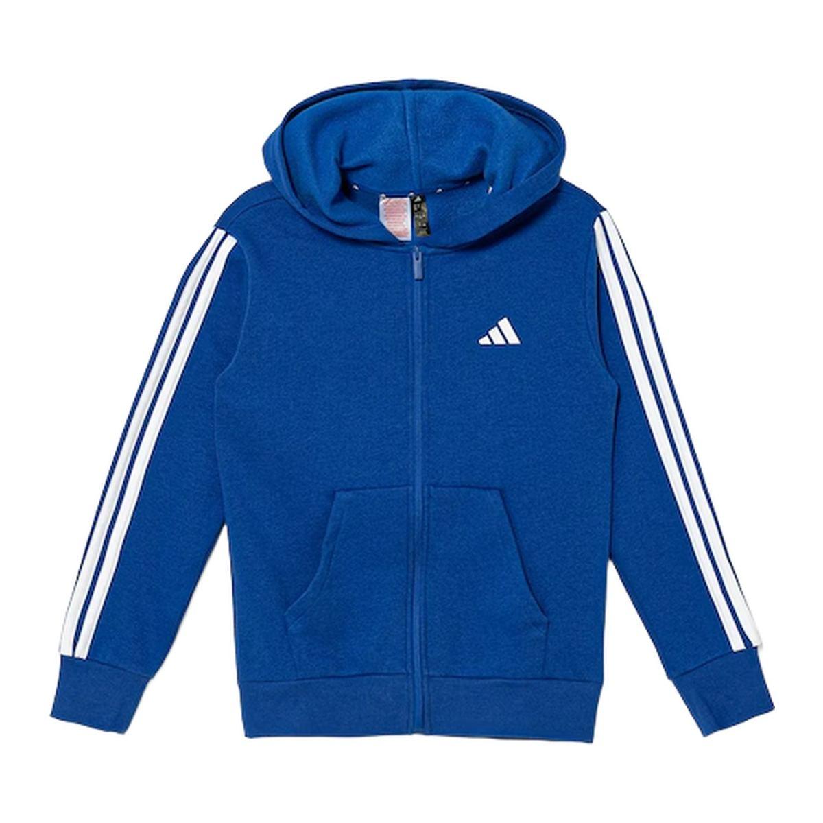 Adidas Giacca Felpa con Cappuccio Full Zip Bambini