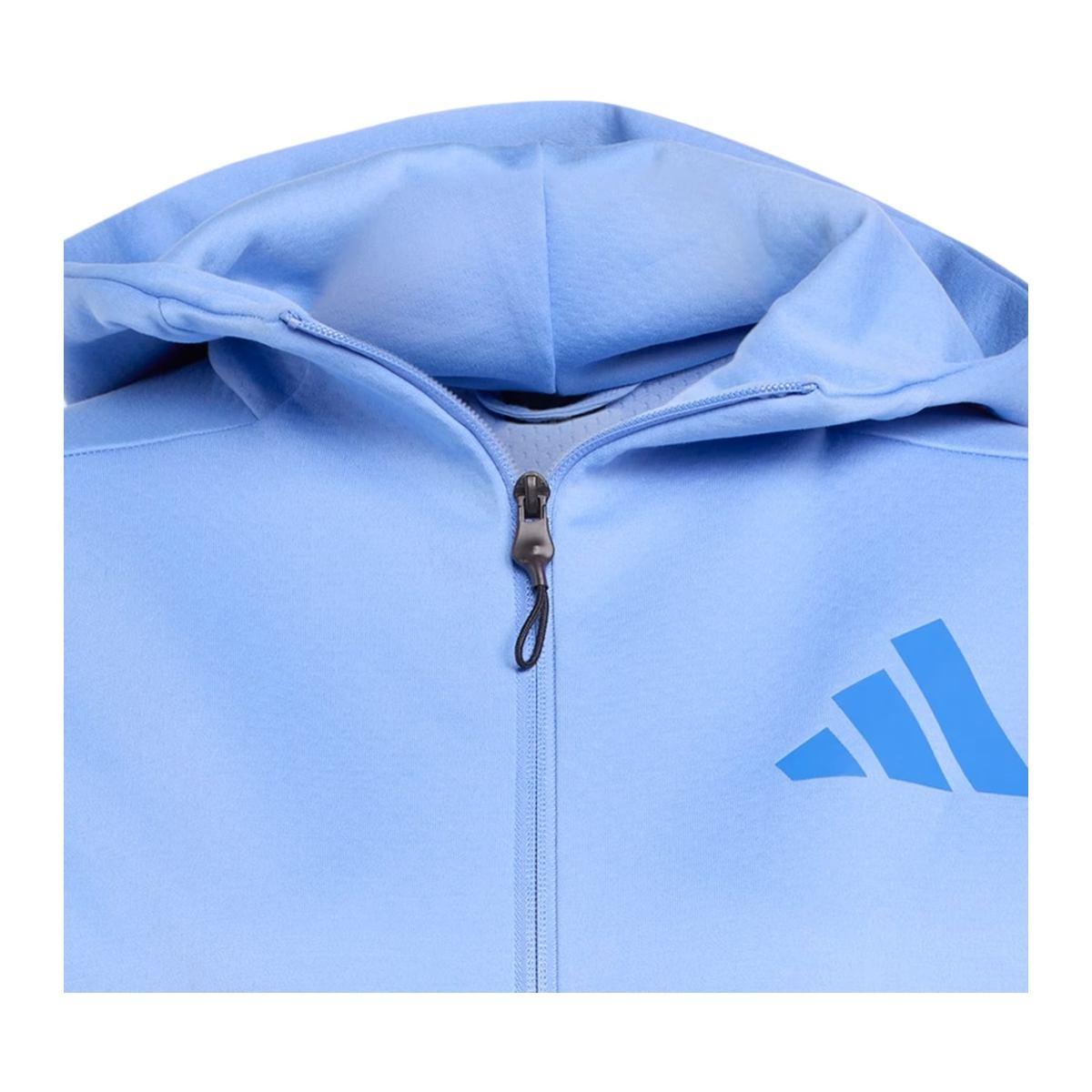 Adidas Felpa con Cappuccio Full Zip Donna