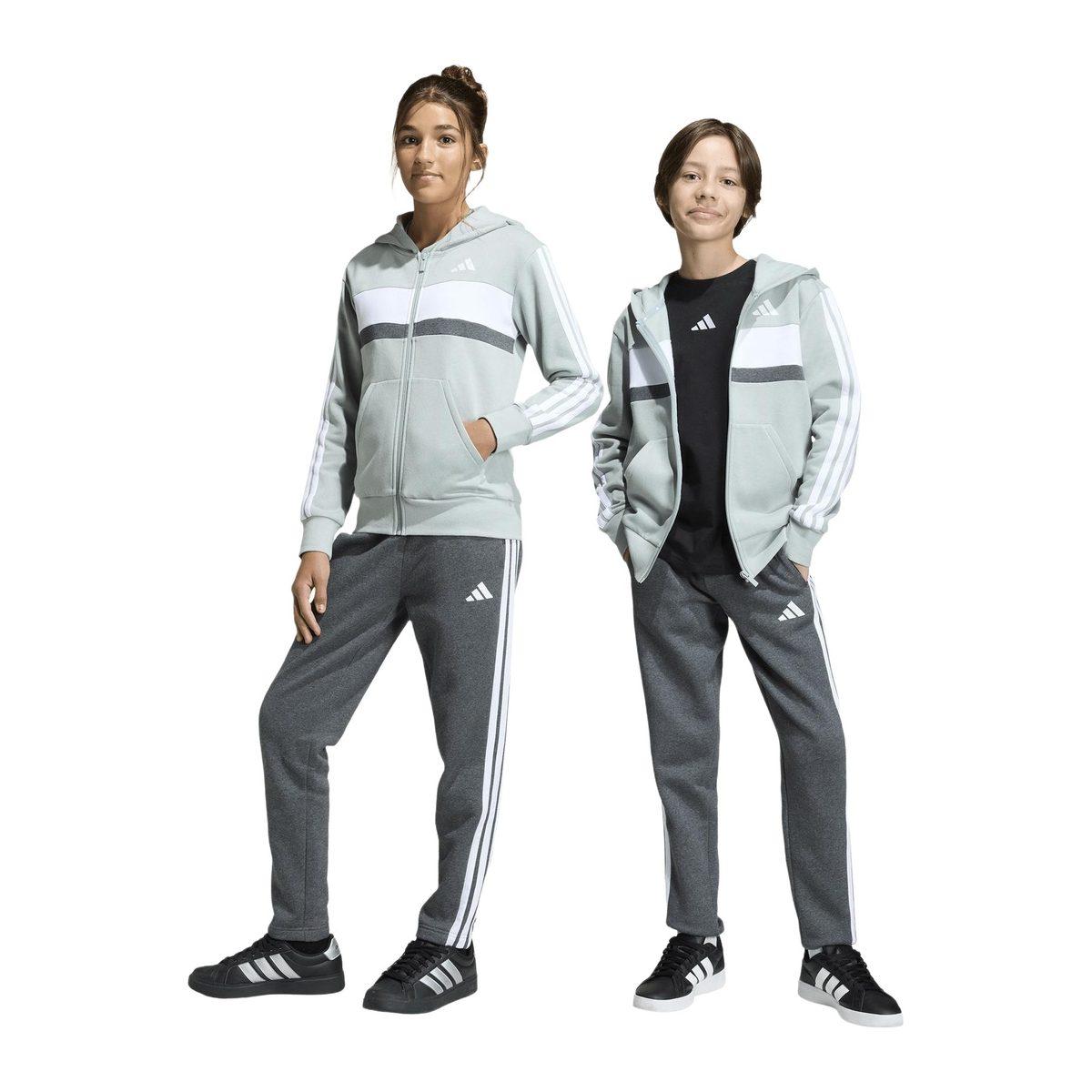 Adidas Junior Tiberio 3Stripes Colorblock Fleece Tracksuit Unisex