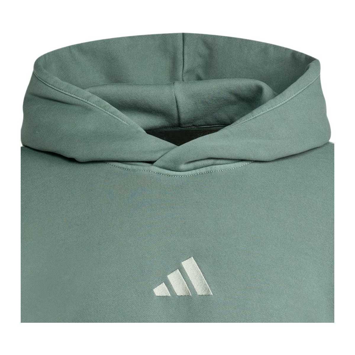 Adidas All SZN Felpa con Cappuccio Uomo Fleece Washed Hoodie