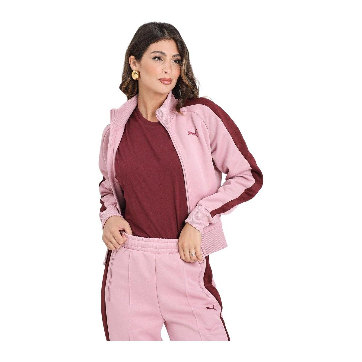 PUMA T7 Always On Short Felpa Jacca Track Jacket Donna