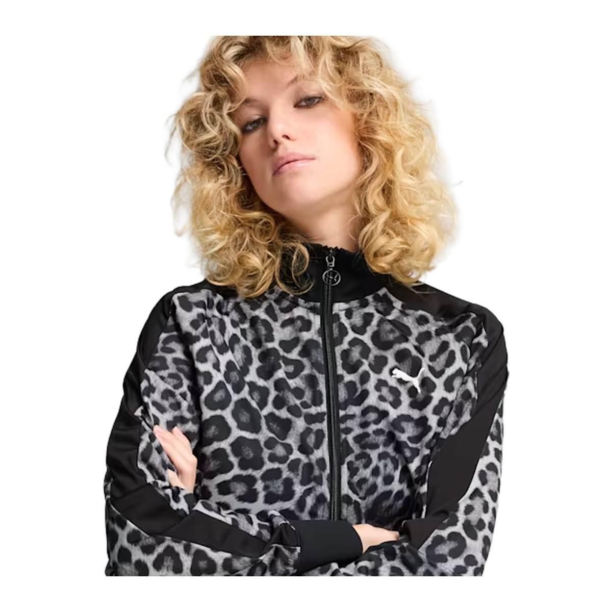 PUMA T7 LEO LUXE AOP Giacca Short Track Donna