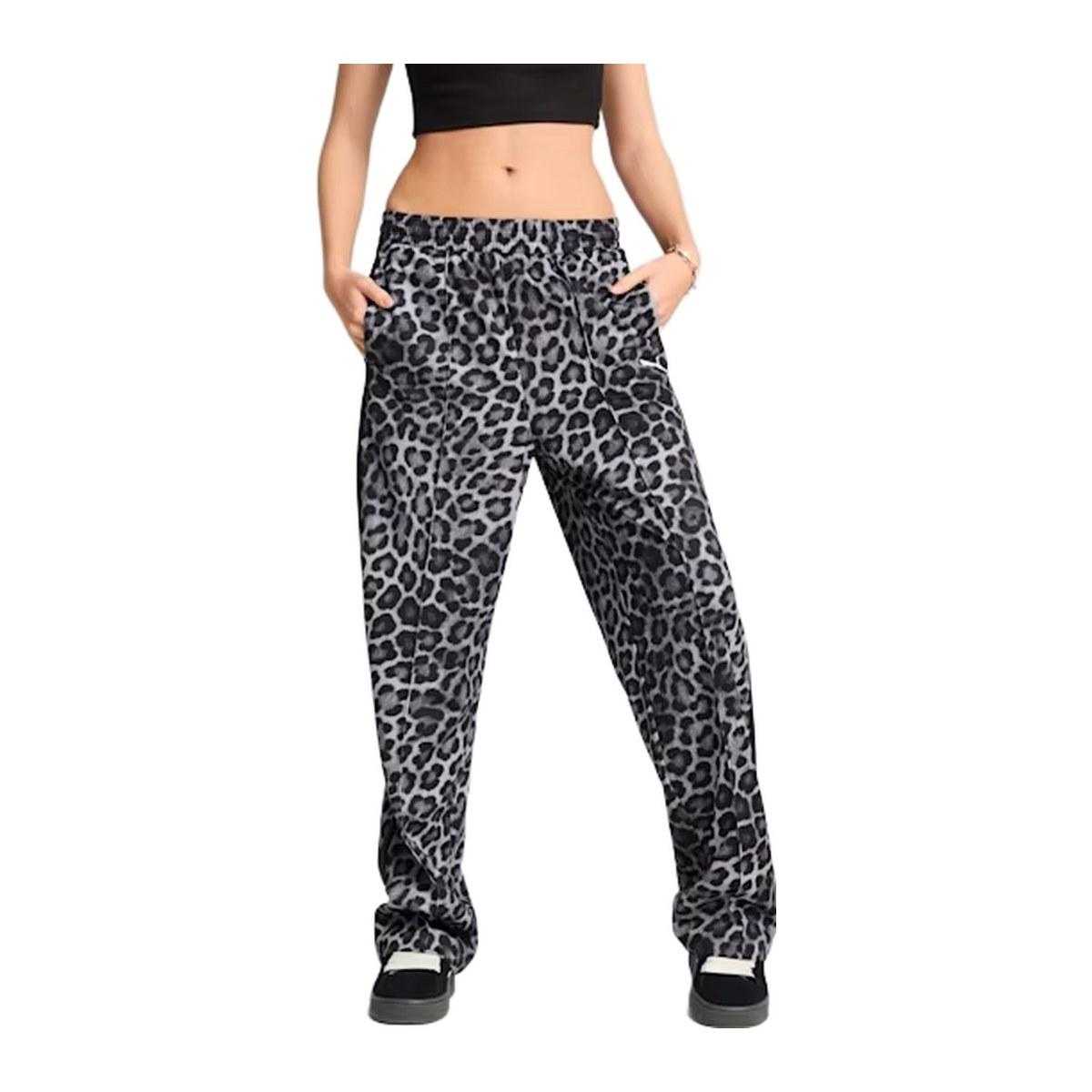 PUMA T7 Leo Luxe AOP Pantaloni Straight Donna