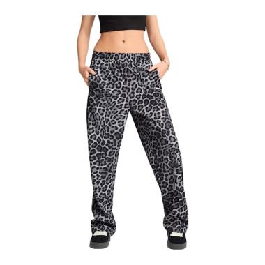 PUMA T7 Leo Luxe AOP Pantaloni Straight Donna
