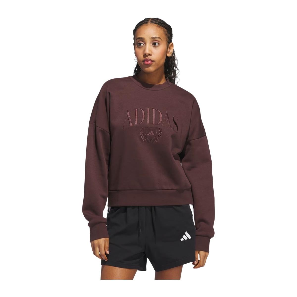 ADIDAS Felpa Cozy Holiday Graphic Sweatshirt Donna