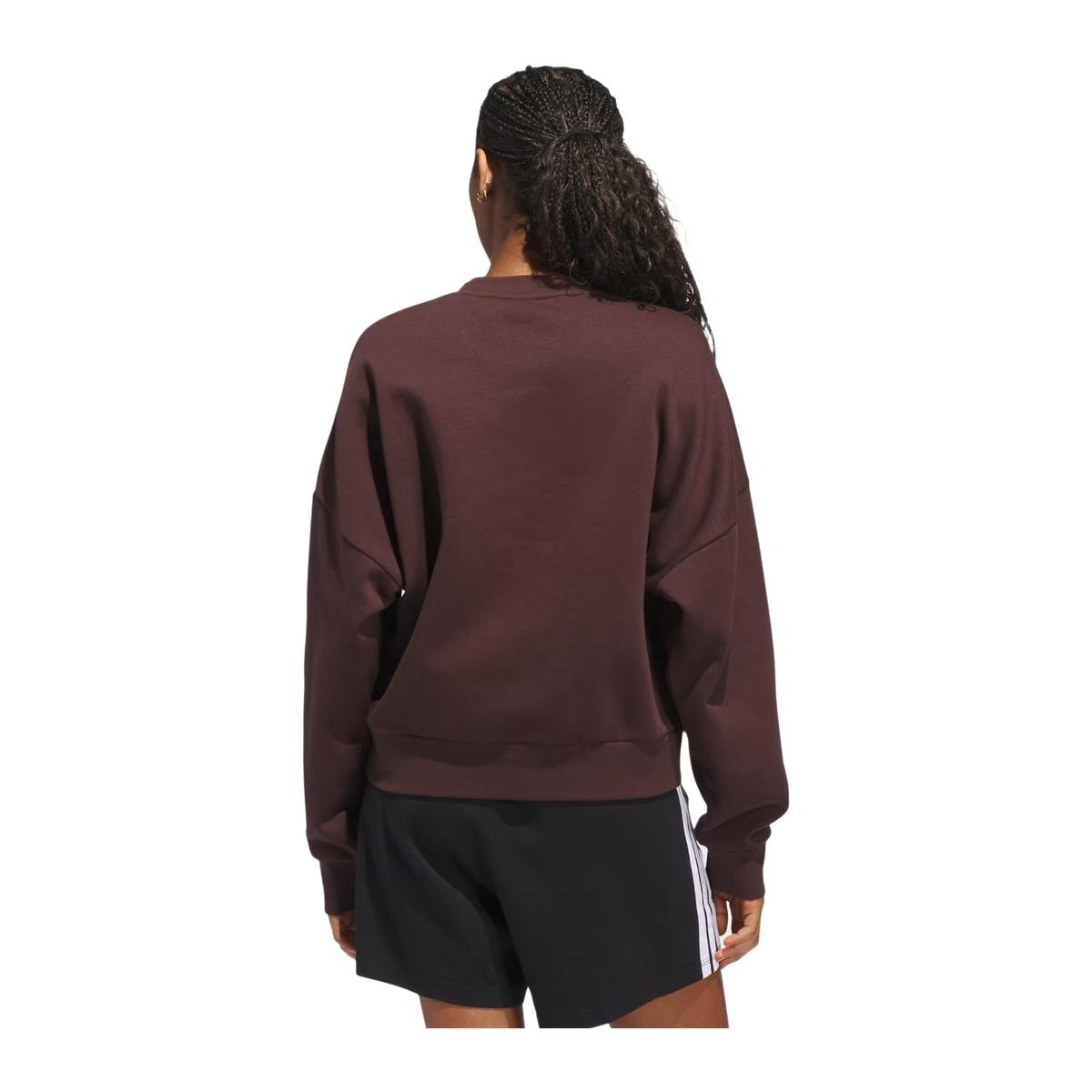 ADIDAS Felpa Cozy Holiday Graphic Sweatshirt Donna