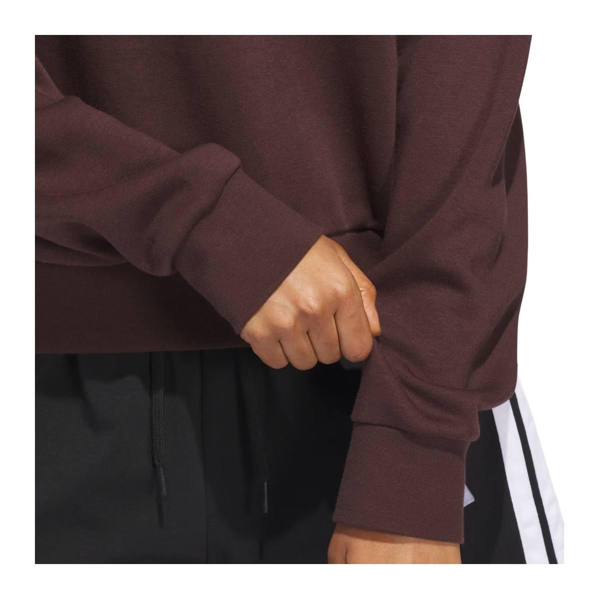 ADIDAS Felpa Cozy Holiday Graphic Sweatshirt Donna