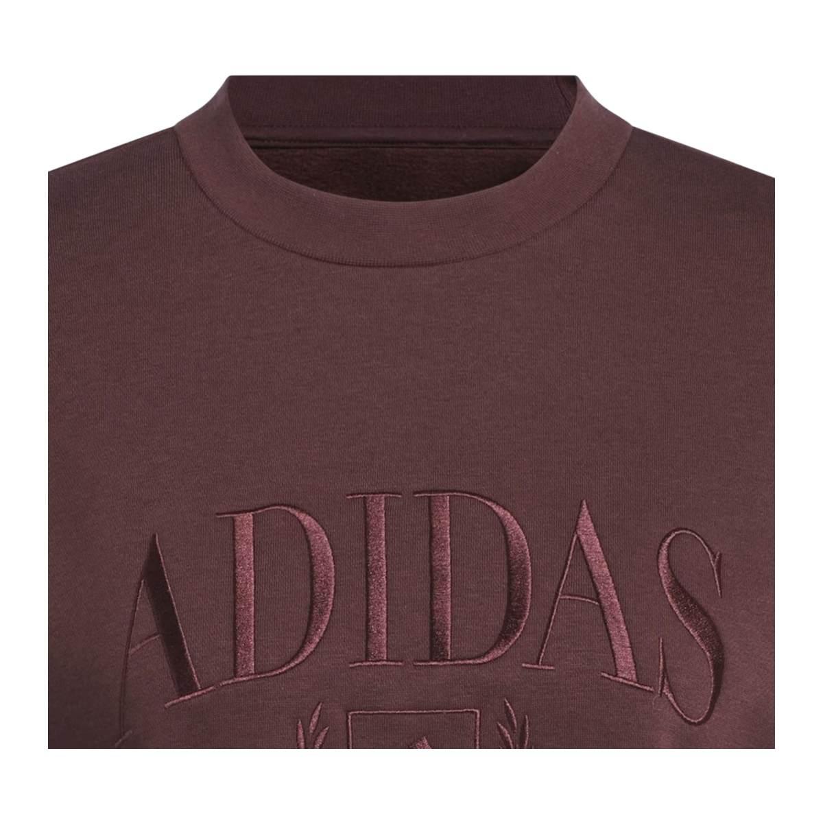 ADIDAS Felpa Cozy Holiday Graphic Sweatshirt Donna