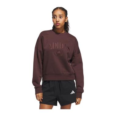 ADIDAS Felpa Cozy Holiday Graphic Sweatshirt Donna