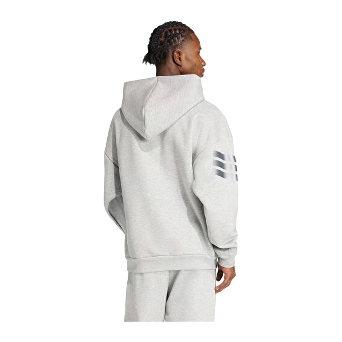 Adidas Felpa con Cappuccio Future Icons 3Stripes Uomo