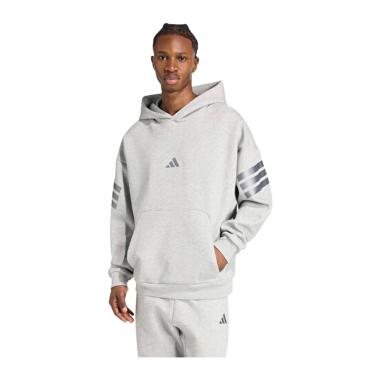 Adidas Felpa con Cappuccio Future Icons 3Stripes Uomo