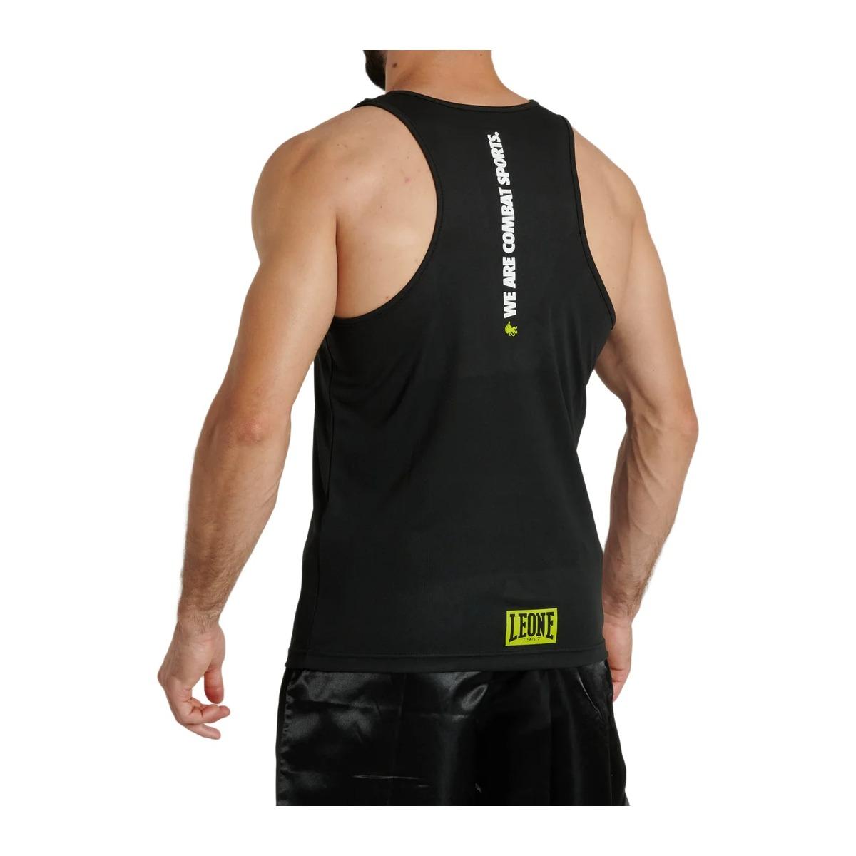 LEONE Canottiera Boxe Color Block Top