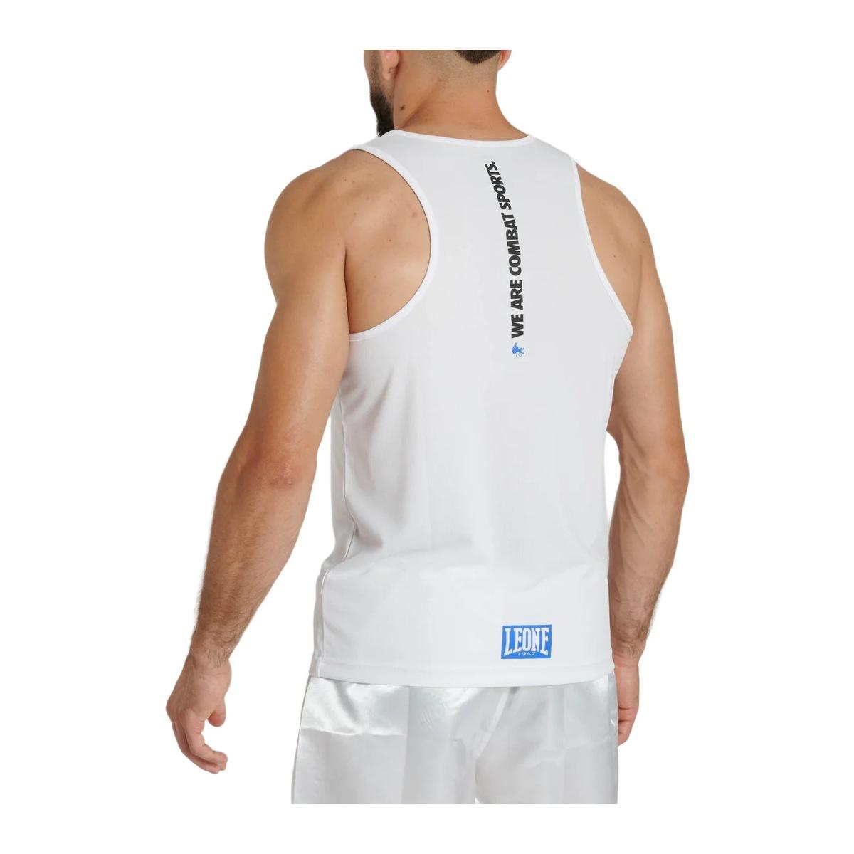 LEONE Canottiera Boxe Color Block Top