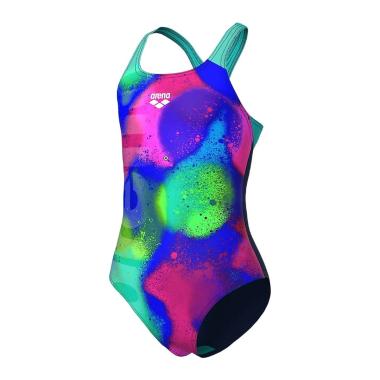 ARENA Spray Paint Swim Pro Back Costume Intero Bambina