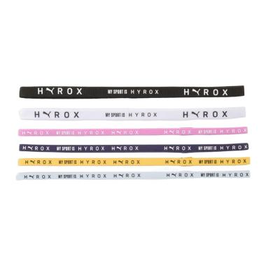 PUMA X HYROX Hairbands Fasce per Capelli (confezione da 6)