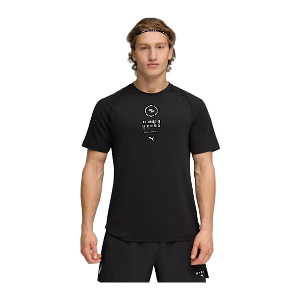 PUMA M Puma x HYROX Dryelite Tee Tshirt training