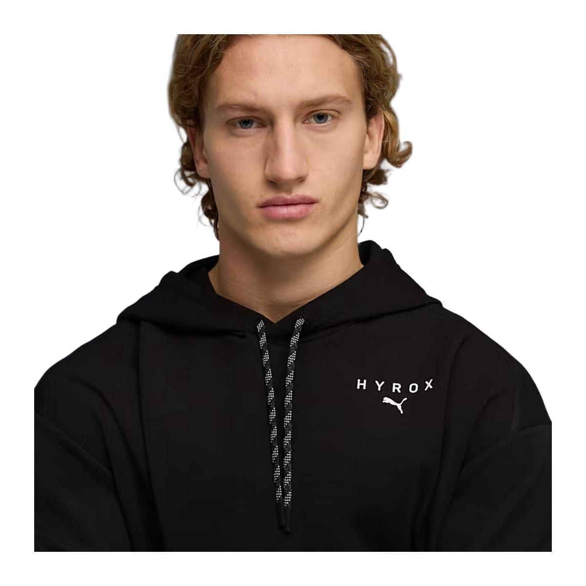 PUMA M Puma x HYROX Cloudspun Felpa con Cappuccio Hoodie Uomo