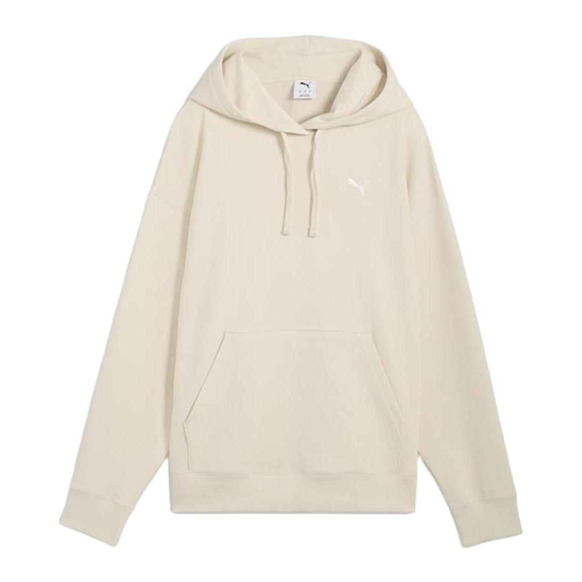 PUMA ESS ELEVATED Comfort Felpa con Cappuccio Donna