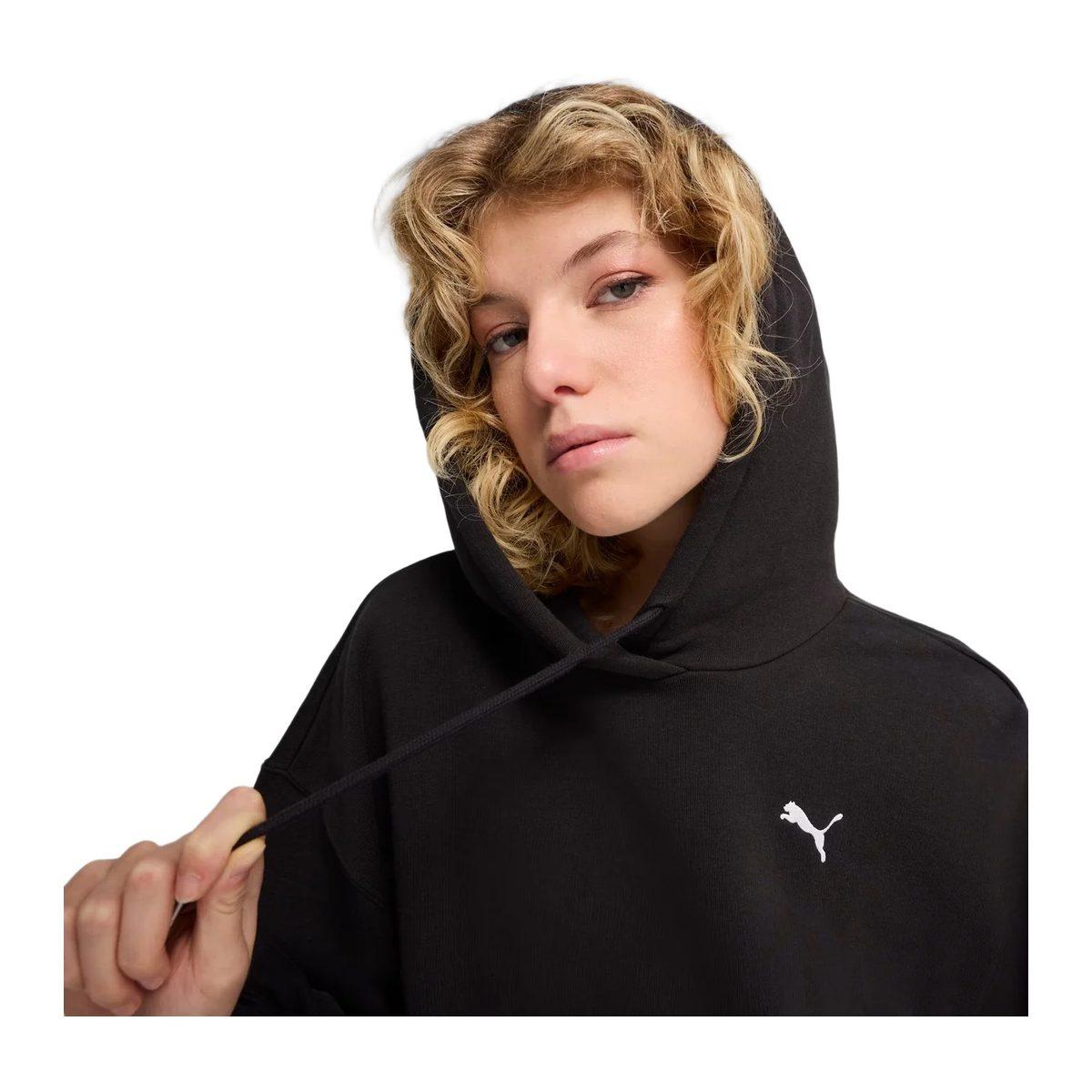 PUMA Wardrobe ESS Relaxed Felpa Donna