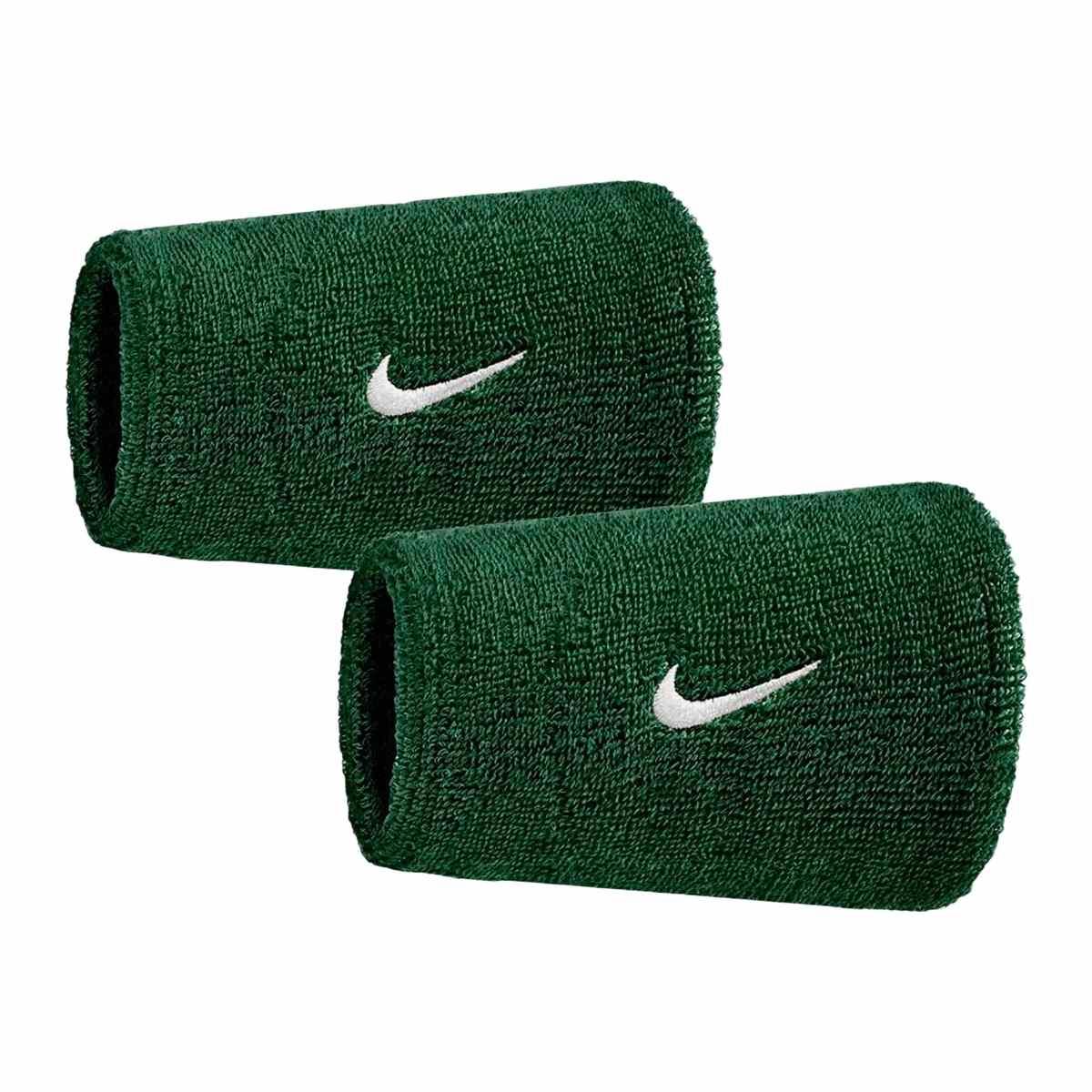 NIKE Swoosh Doublewide Polsini Wristbands 2 pezzi