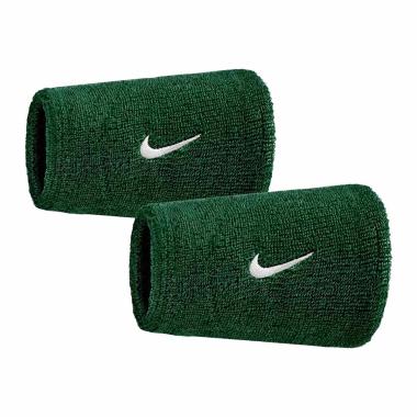 NIKE Swoosh Doublewide Polsini Wristbands 2 pezzi