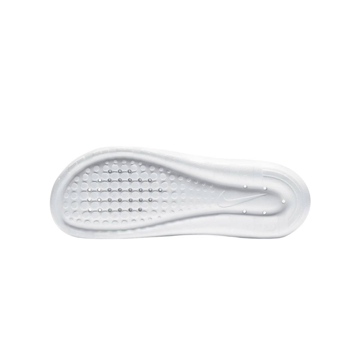 Ciabatta da Piscina Nike Victori One - Colore Light Smoke Grey/Bianco