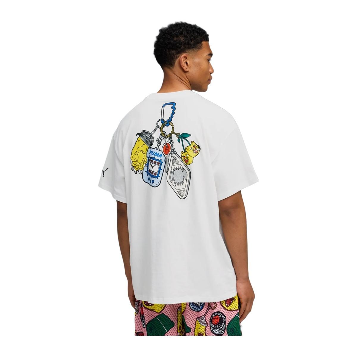PUMA Commissioner Dylan T-Shirt Uomo Basket Oversize