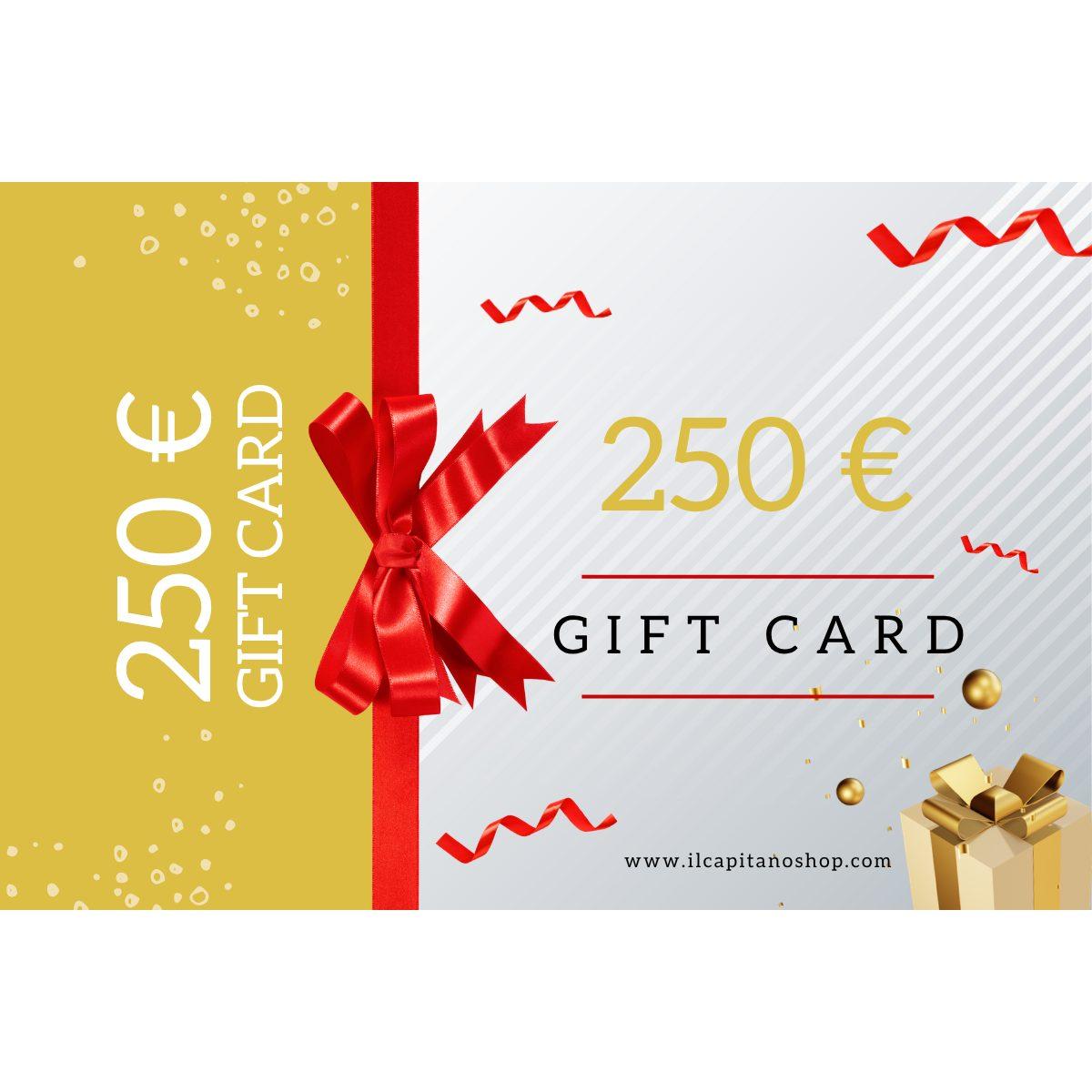Il Capitano Gift Card Gold  250