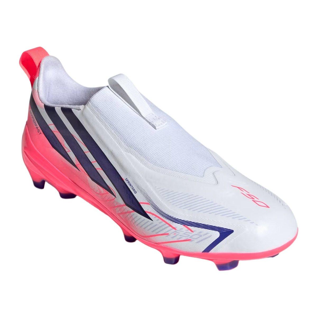 Adidas F50 Hyperfast League Laceless Firm Ground J Scarpe Calcio Bambini