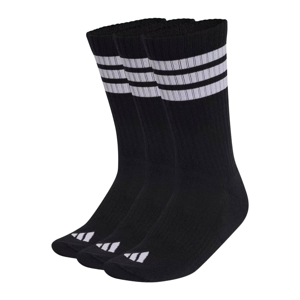 Adidas 3S ESS C CRW 3P Calze sportive unisex confezione 3 paia