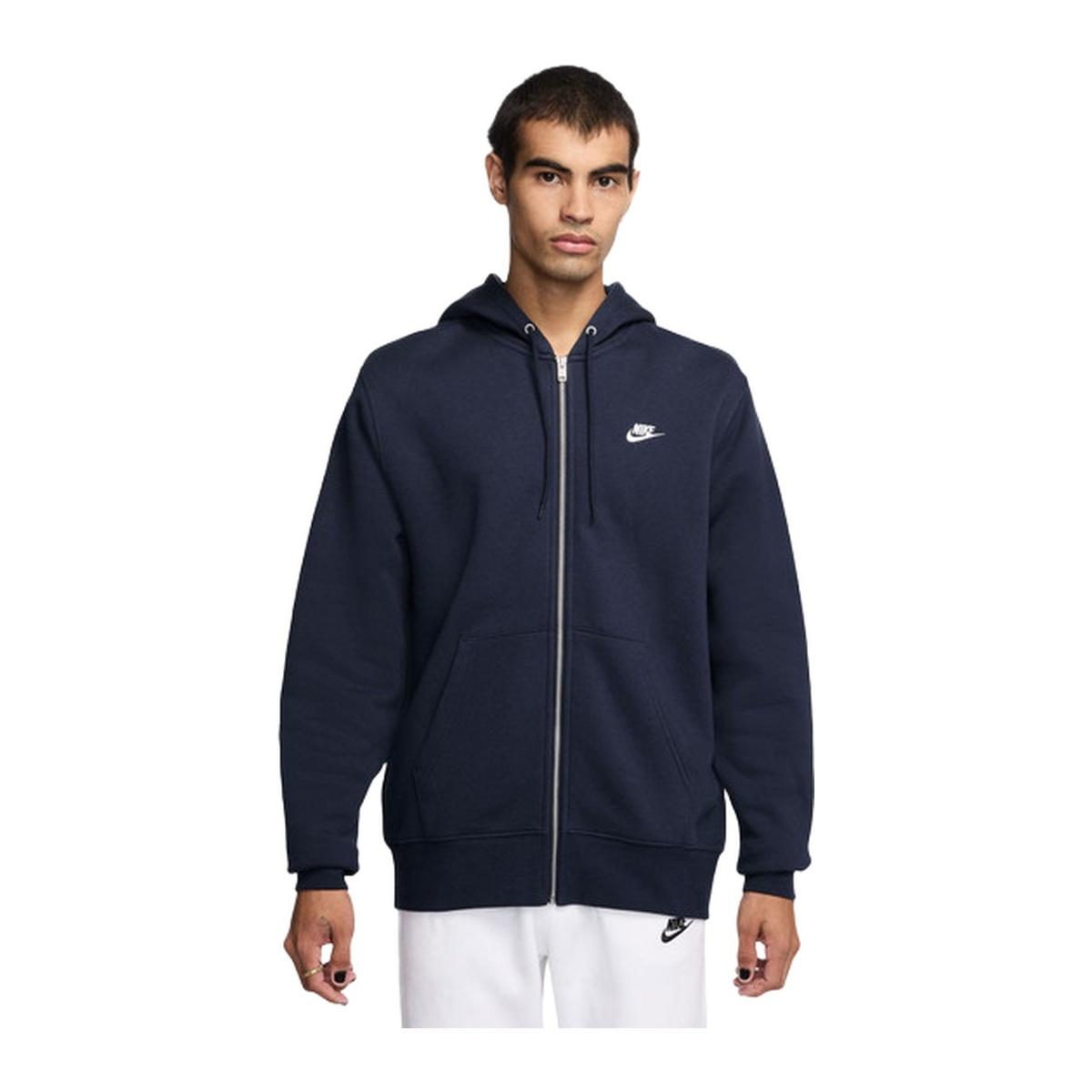 Nike Club BB FZ Hoodie Felpa Uomo Full-Zip Fleece - immagine 1