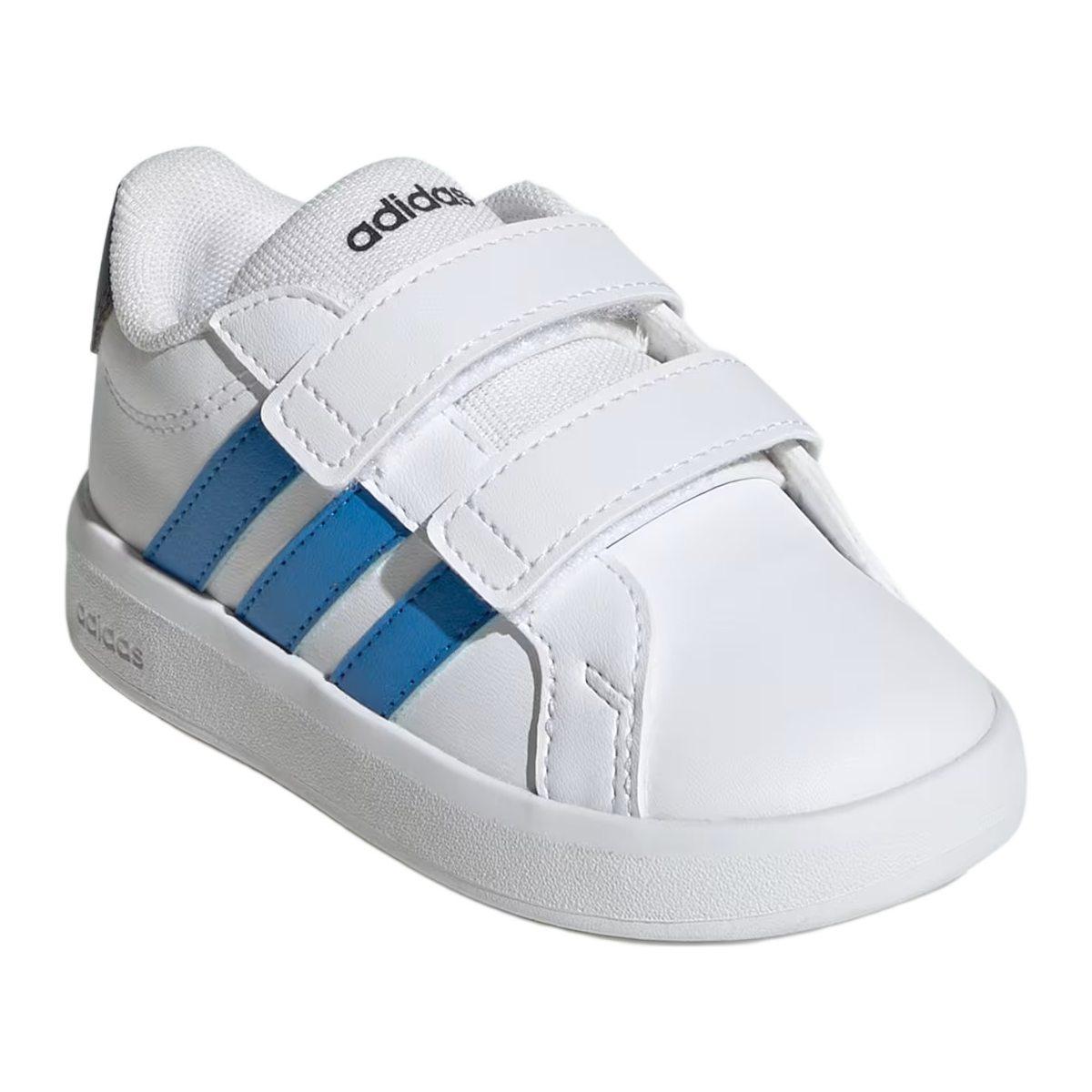 Adidas Grand Court 3.0 Sneakers Bambini con Chiusura a Strappo - immagine 4