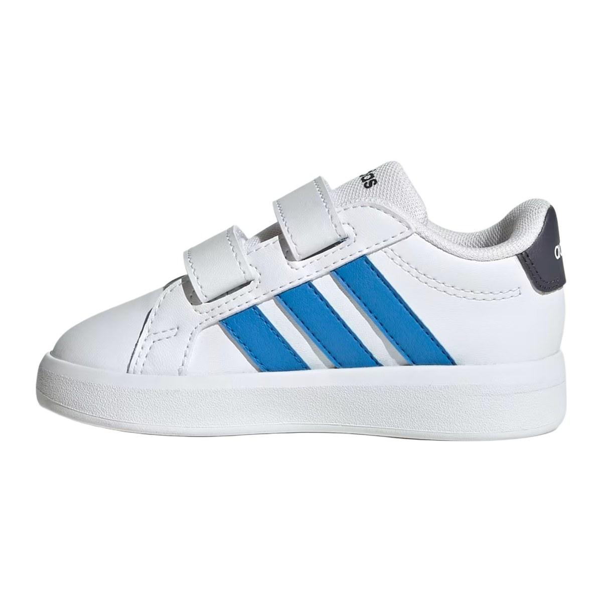 Adidas Grand Court 3.0 Sneakers Bambini con Chiusura a Strappo - immagine 6