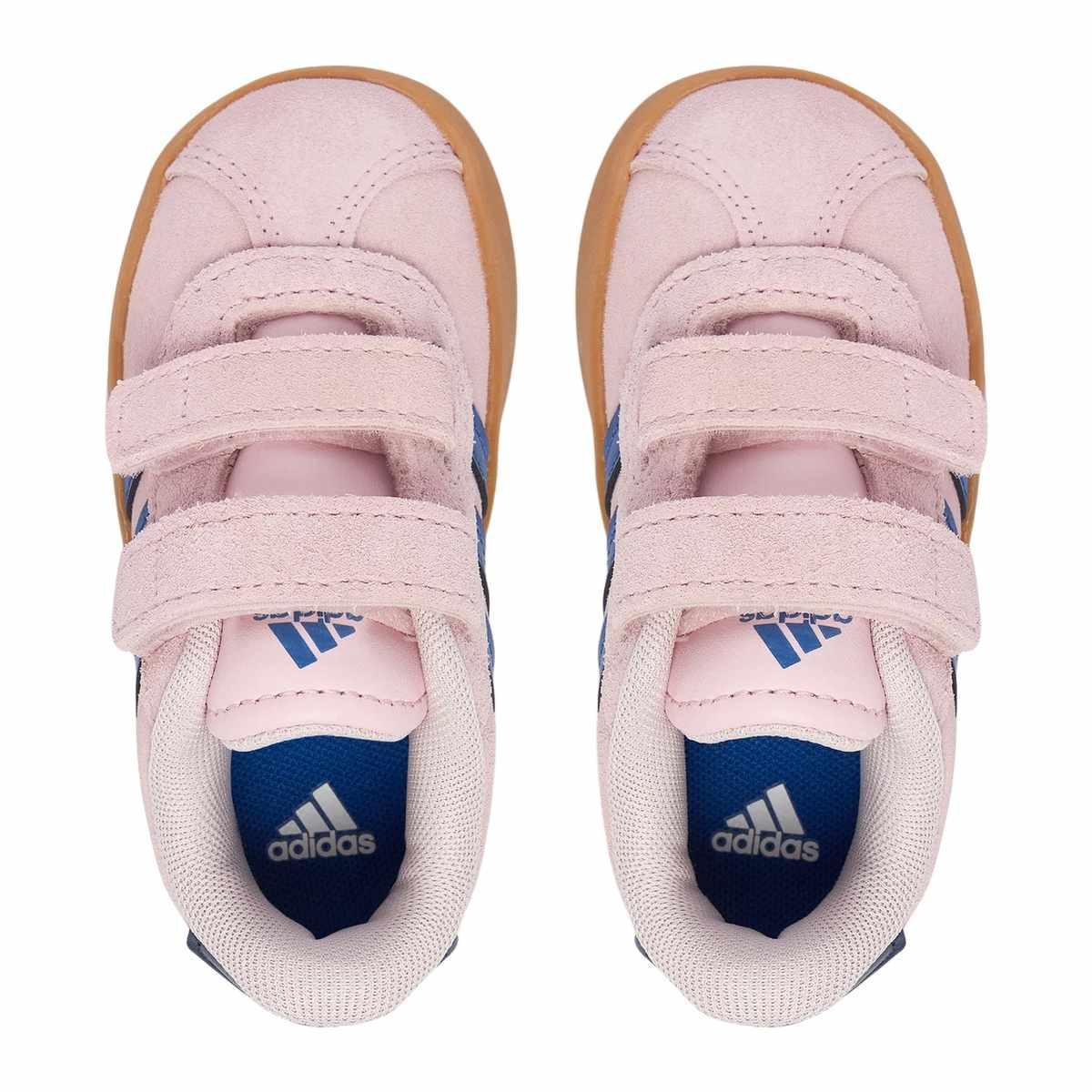 Adidas VL Court 3.0 Sneakers Bambino in Suede - immagine 5