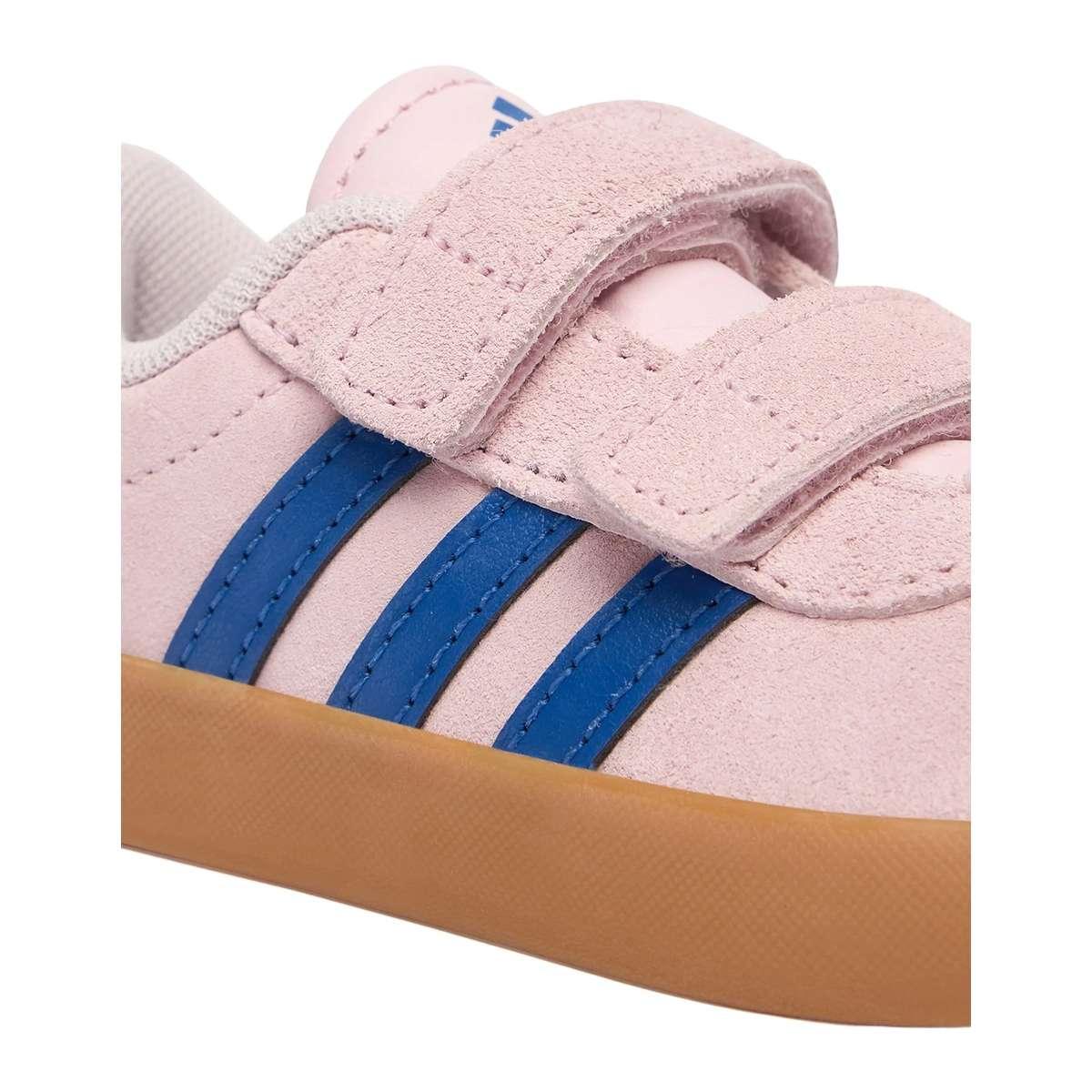 Adidas VL Court 3.0 Sneakers Bambino in Suede - immagine 7