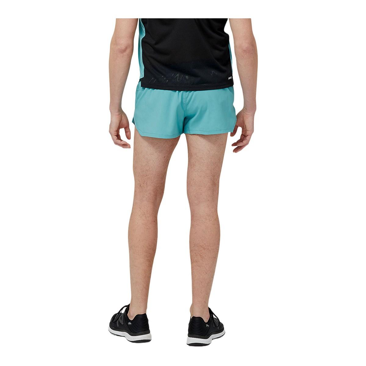 Pantaloncini Uomo New Balance Accelerate 3 Inch Split - Colore Sky