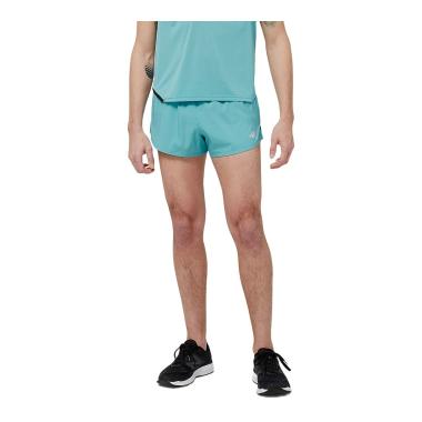 Pantaloncini Uomo New Balance Accelerate 3 Inch Split - Colore Sky