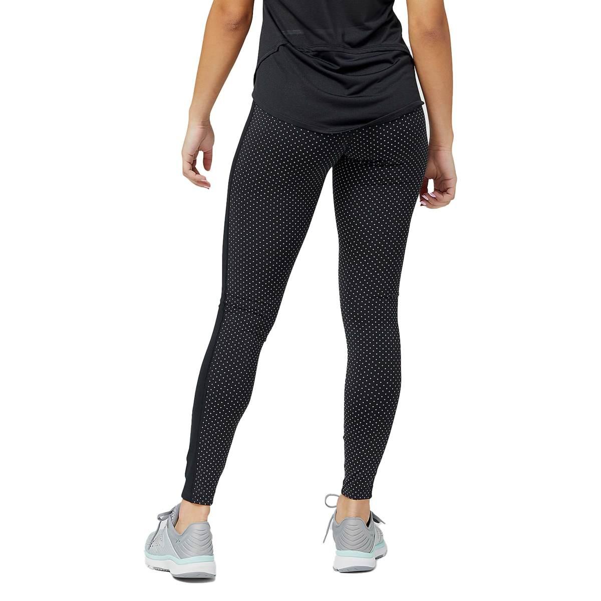 LEGGINS DONNA NEW BALANCE REFLECTIVE PRINT ACCELERATE- Black
