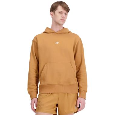 Felpa french terry con cappuccio uomo new balance athletics remastered graphic