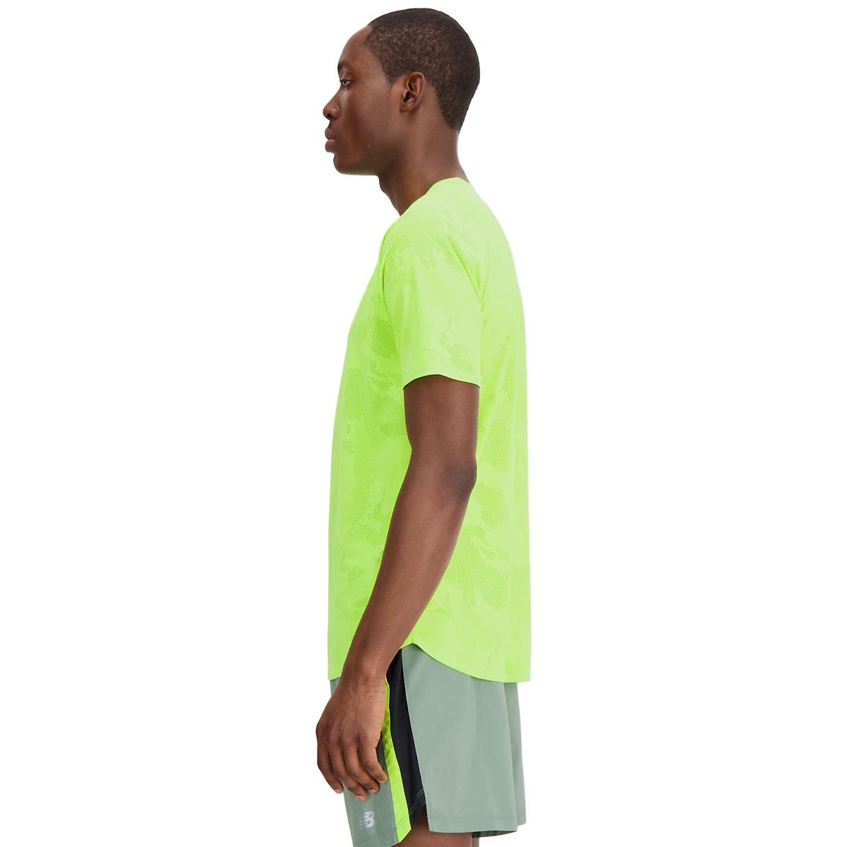 T shirt running uomo speed jacquard sleeve