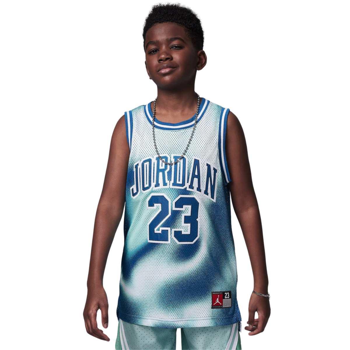 Nike Jordan 2 Aaop Jersey Canotta Bambino